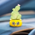 thumbnail image 4 of Xihbxyly Ofertas de Venta de Lightling Figura de Cabeza Temblorosa de Cactus, Adorno para Coche, Suministros para Coche, Decoración de Escritorio de Oficina, Regalo, 4 of 7