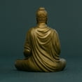 thumbnail image 5 of Small Handmade Shakyamuni Buddha Figurine, Brass, Meditation, Spiritual Wisdom, 5 of 6