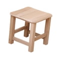 thumbnail image 3 of Reposapiés de madera Reposapiés Taburete para cambiar zapatos Banco de madera Taburete de ocio 30cmx30cmx30cm, 3 of 9