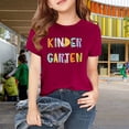 thumbnail image 2 of LWNYDPLSD White Tshirt Toddler Girls Shirt Sweat Shirt White Tee Shirt Girls Size 10-12 Clothes 5 Year Old Girl Clothes for Teen Girls 12-14 Trendy, 6-7 Years, 2 of 7