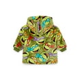 thumbnail image 2 of Teenage Mutant Ninja Turtles Toddler Boy Allover Print Super Soft Snugget Hoodie, Sizes 12M-5T, 2 of 6