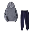 thumbnail image 1 of Puntoco Moda Mujer Otoño Invierno Trajes Deportes Chándales Manga Larga Jersey Sudaderas Pantalones Traje Liquidación Puntoco Puntoco-4737, 1 of 4