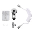 thumbnail image 1 of Mobutofu Handheld Shower Wand Adjustable Length Assorted Color Bathroom Use 1Set, 1 of 5