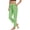Green, variant on Women's Jogger Pants Lightweight Tapered Leg Elastic Drawstring High Waist Athletic Workout Lounge Pants with Pockets Navy L