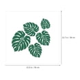 thumbnail image 2 of Raindrops Adhesivo De Pared Monstera En Verde Para Dormitorio Y Cocina Removible Fácil, 2 of 8