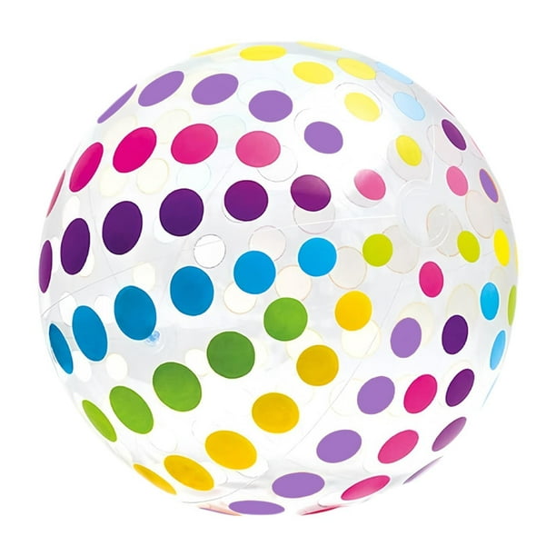 Accesorios para fiestas de pelotas de playa, divertidos juegos de piscina, juguetes, pelota de piscina para verano Bola de puntos