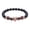 B, variant on Jewelry VerPetridure Black Wolf's Head Bracelet Reflects Temperament More Black Bracelet
