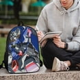 thumbnail image 6 of Mobile Suit Gundam Backpacks 17 Inch Lightweight Casual Bookbags Travel Daypack Bookbags for Camping Hiking, 6 of 8