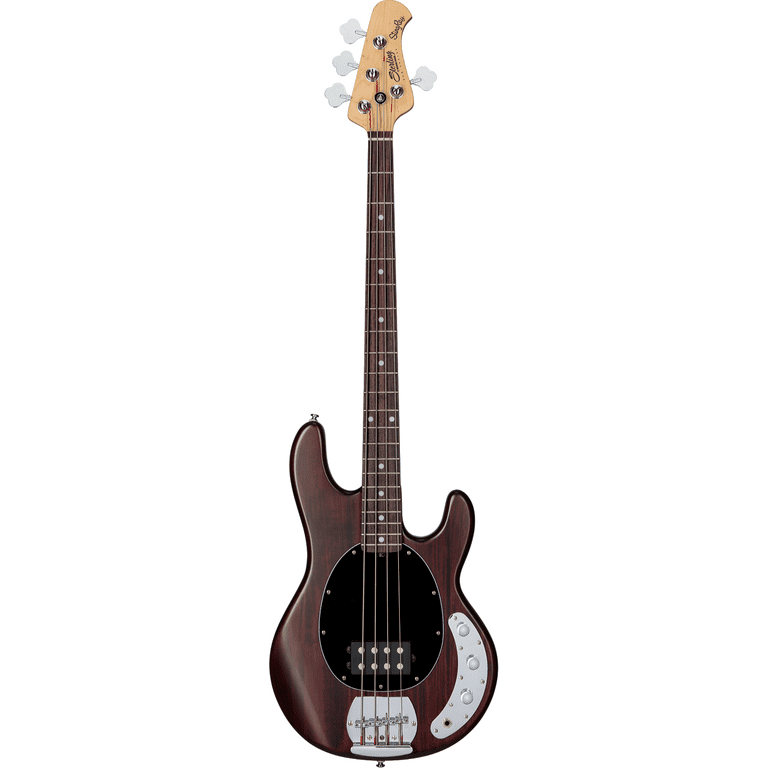 Sterling by Music Man StingRay Ray4 Electric Bass Guitar Walnut
