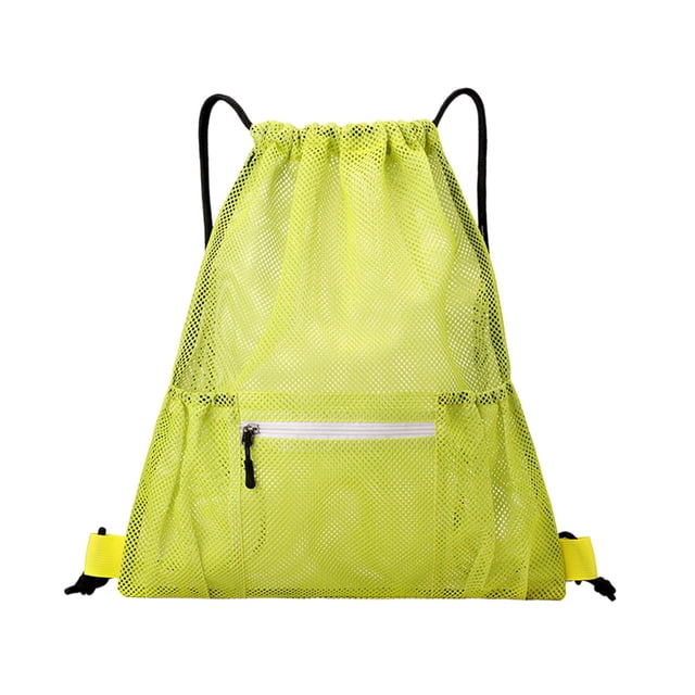 Mochila con cordón, bolsillo con cordón, mochila deportiva para estudiantes, baloncesto, fútbol, bolsa de playa, ciclismo y senderismo.