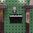 thumbnail image 4 of TEHAUX 6Sets Plastic Pegboard Bins with Hooks Black for Garage and Workbench Tool Storage, 4 of 8