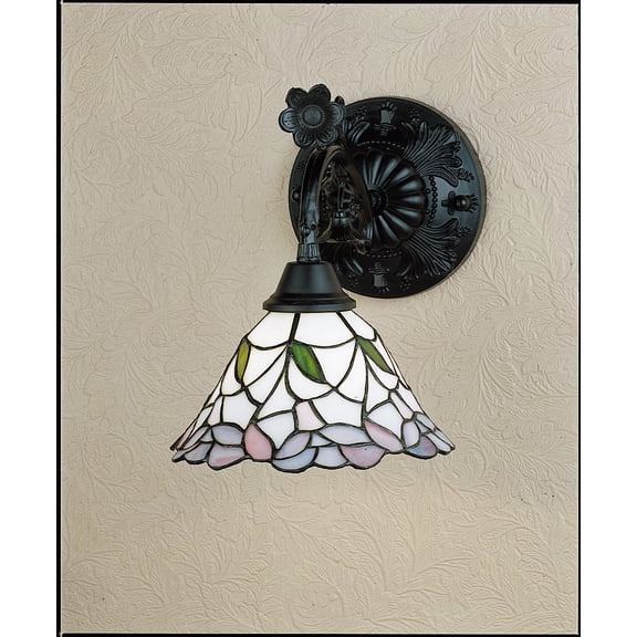 Meyda Home Indoor Bedroom Decorative 9""W Daffodil Bell Wall Sconce