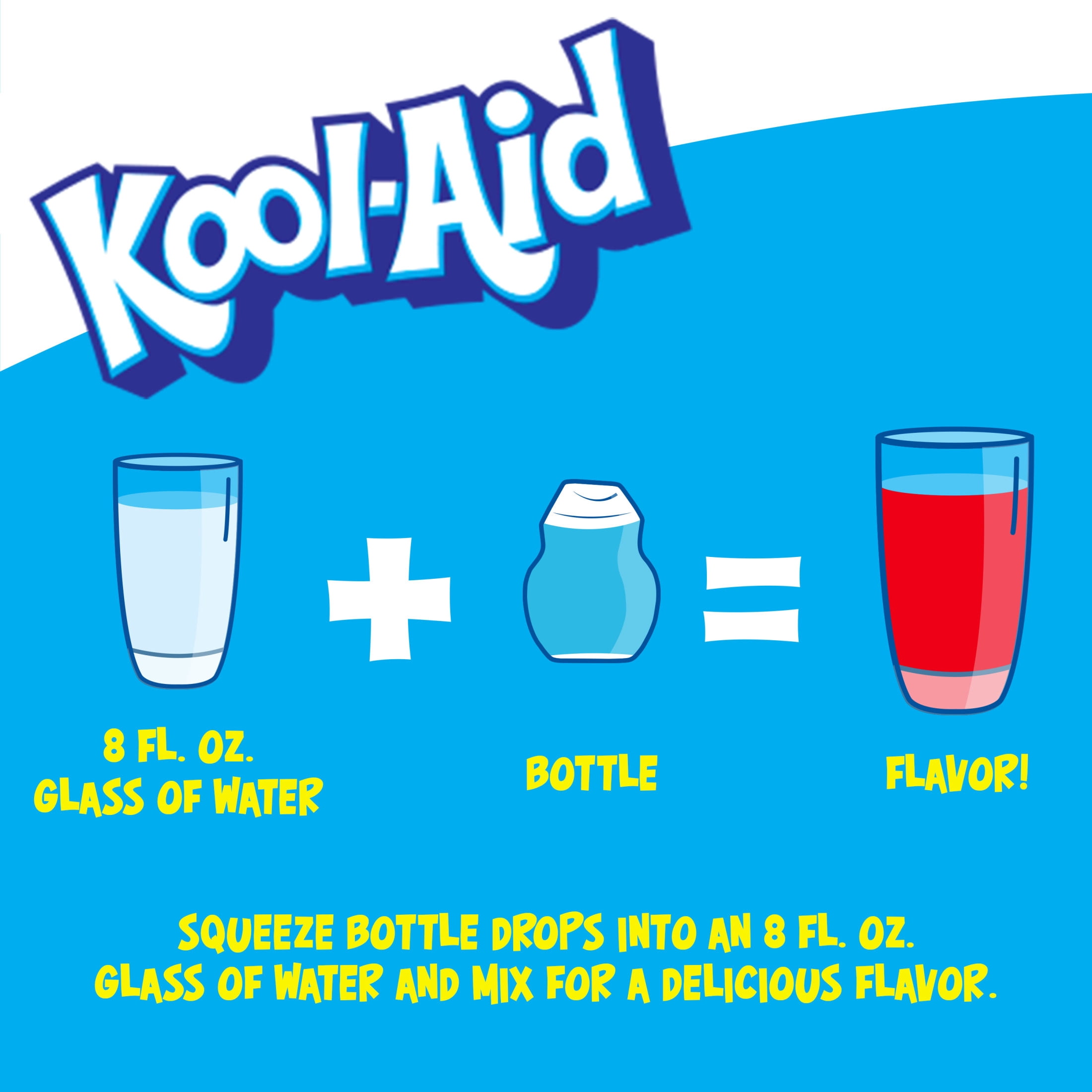 Kool-Aid Liquid Tropical Punch Naturally Flavored Soft Drink Mix, 1.62 fl oz Bottle