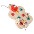 thumbnail image 4 of Bird Training Toys, Bird Chewing Puzzle Toy Colored Embellishment  Edge Eco Friendly  For   Sparrow, 4 of 8