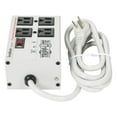 thumbnail image 3 of Isobar Surge Protector 4 AC Outlets 6 ft Cord 3330 J Light Gray IBAR46D, 3 of 5