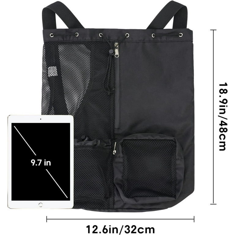 Drawstring Gym Bags Waterproof Swimming Bag Sport Gym Sack Large PE Bag  Swim 
