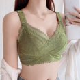 thumbnail image 6 of BYHONG Women's Wireless Bra with Seamless Smooth Comfort Wirefree T Shirt Bra Green 34, 6 of 6