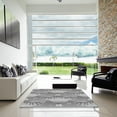 thumbnail image 7 of Ahgly Company Machine Washable Indoor Rectangle Transitional Gray Cloud Gray Area Rugs, 4' x 6', 7 of 7