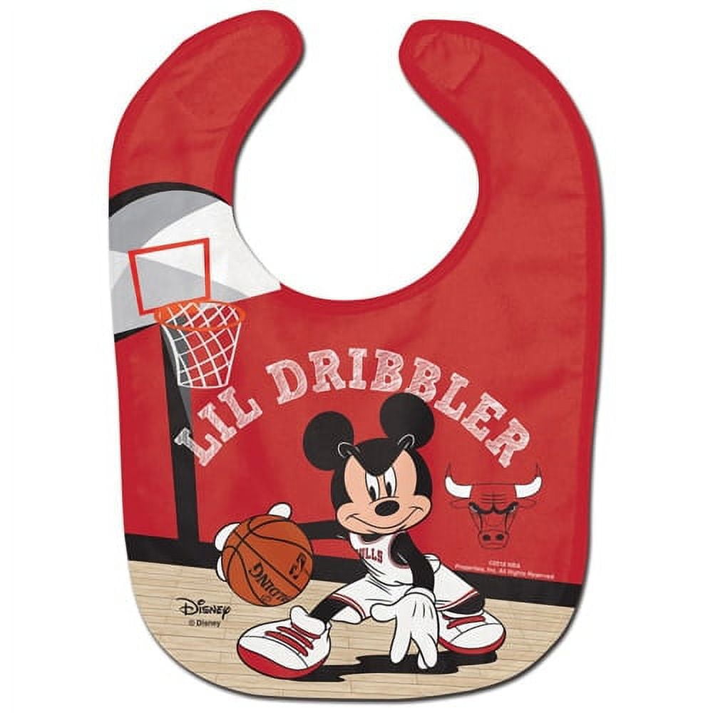 WinCraft Chicago Bulls Disney Mickey All Pro Baby Bib