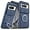 Blue, variant on Case for Google Pixel 9A,Military Grade [Built-in Kickstand] Magnetic Rotate Ring Holder Heavy Duty TPU PC Shockproof Drop Protect Phone Case for Google Pixel 9A (Purple)