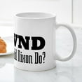 thumbnail image 5 of CafePress - What Would Nixon Do Mug - 11 oz Ceramic Mug - Novelty Coffee Tea Cup, 5 of 6