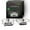 Green, variant on Flashtech White Angel Eye LED Headlight Halo kit for 2005-2011 Lincoln Town Car Headlights