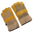 thumbnail image 3 of Guantes De Trabajo De Piel De Vaca, Guantes De Seguridad, Anticongelantes, Ignífugos, Resistentes Al Desgaste, Muñequera Reforzada, Transpirables Para Montar En Invierno,, 3 of 8