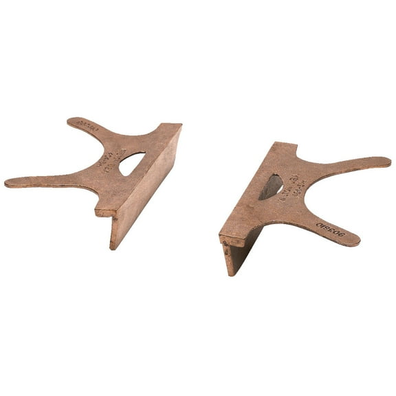 Wilton Replacement Vise Jaw,Copper,3-1/2 in,Pr 404-3.5