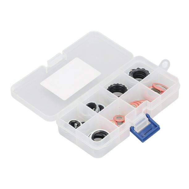 Kit de juntas de sellado de aire acondicionado sellado de reducción de ruido firme antióxido uso a largo plazo kit de arandela de compresor de CA para aire acondicionado ANGGREK Otros