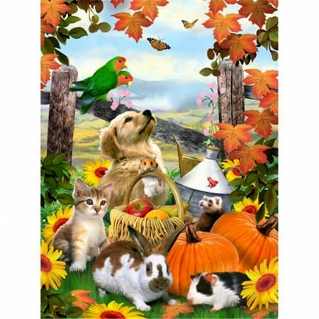 UPC: 0090672077264 | Junior Small Paint By Number Kit 8.75 X11.75 -Autumn Festival
