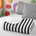 thumbnail image 4 of Erosebridal Geometric Stripes Quilt Full,Minimalist Lines Full Bedspread Sets,3-Piece,1 Coverlet and 2 Pillowcases, 4 of 7