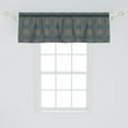 thumbnail image 2 of Ambesonne Antique Oriental Window Valance, Colorful Art Deco, 54" X 18", Dark Slate Blue Sepia, 2 of 3