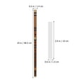 thumbnail image 4 of Flûte en Bambou G?Key Flûte Instrument Orchestral Traditionnel avec Membranes de Flûte et Boîte de Rangement, 4 of 8