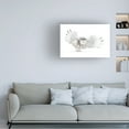thumbnail image 2 of Jim Cumming 'Snowy Owl Jazz Wings' Canvas Art, 2 of 4