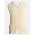 thumbnail image 5 of No Boundaries V Neck Marled Vest, Men's & Big Men's, 5 of 5