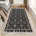 thumbnail image 3 of Kayannuo Back to School Entrance Door Crystal Velvet Door Mat Entrance Door Dirt And Non Slip Foot Mat Home Decoration Foot Mat 50x80cm, 3 of 7