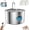 1 set, variant on Dog water fountain (3.2L/108oz), triple filtration system, 304 stainless steel, visible water level, ultra-quiet automatic circulation, smart pet water filter.