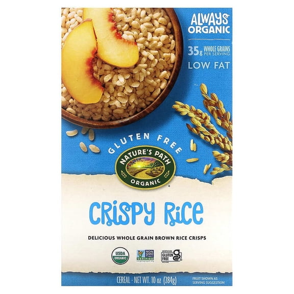 Nature's Path, Organic Crispy Rice Cereal, 10 oz (284 g) Pack of 2