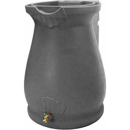 Rain Wizard Urn, Light Granite