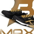 thumbnail image 3 of Hundred HBFS-2M098-1-10.0 Beast Max Badminton Shoes - Black & Gold - Size 10 UK, 3 of 7