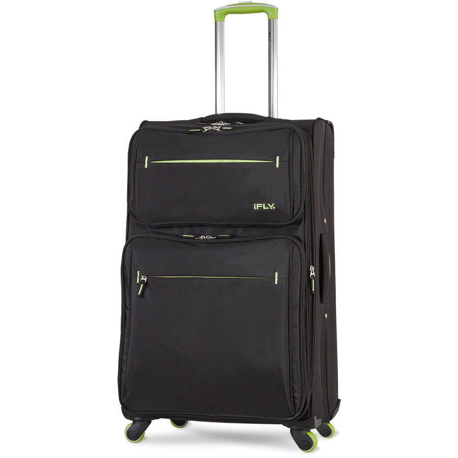 iFLY Soft Sided Carry On Luggage Passion 20", Purple