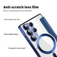 thumbnail image 5 of Allytechgroup Wallet Case for Samsung Galaxy S25 Ultra with Card Slots & Lens Protector, Compatible with MagSafe, Slim Shockproof Anti-Scratch Clear Back Panel [RFID Blocking] Case, Darkblue, 5 of 7