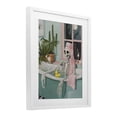 thumbnail image 2 of Stupell Industries Contemporary Midnight Soak Skeleton White Framed Print Under Glass, 17 x 21, by The Prints Vibe, 2 of 8