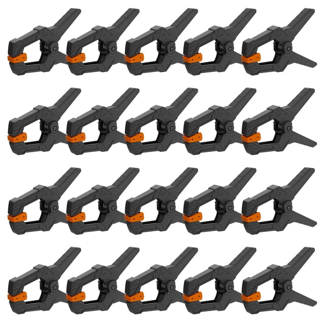 Spring Clamp Aartisan, paquete de 20 clips pequeños y resistentes de 7,5 cm