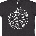 thumbnail image 4 of Inktastic Pi Day Pi Numerals in Spiral T-Shirt, 4 of 5