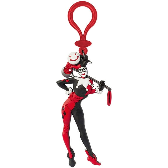 DC Comics Harley Quinn PVC Soft Touch Figural Key Ring