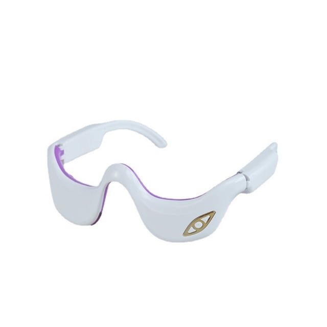 Masajeador ocular de microcorriente, dispositivo de belleza ocular con vibración inteligente y calor infrarrojo, alivia la fatiga ocular y atenúa las ojeras