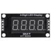 Módulo de pantalla LED TM1637 Módulo de reloj de 4 dígitos Módulo LED digital (amarillo)