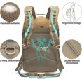 thumbnail image 4 of Mochila táctica militar de 40 l, mochila de asalto militar grande, mochila Molle, mochila de día para exteriores, senderismo, acampada, trekking y caza, 4 of 5
