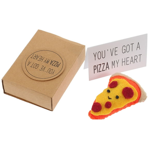 Masteelf Decorative Pizza Plaything Gift Box Holiday Pizza Gift Box Friends Appreciation Gift